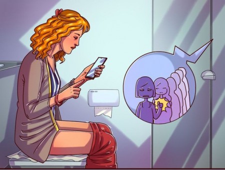Tại sao chúng ta nên ngừng mang điện thoại vào nhà vệ sinh: Có 5 vấn đề sẽ xảy đến nếu bạn cứ duy trì thói quen này