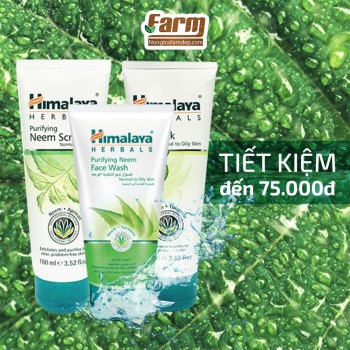 Combo thanh tẩy da từ lá Neem Ấn Độ