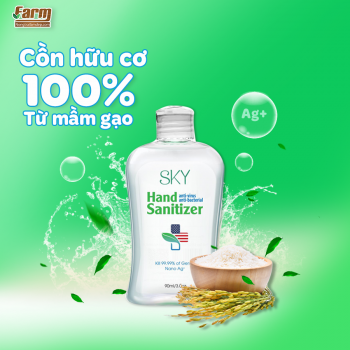 Nước Rửa Tay Khô Nano Bạc - SKY HAND SANITIZER