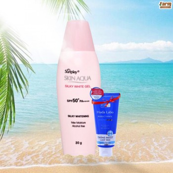 Gel Sữa Chống Nắng Sunplay Skin Aqua