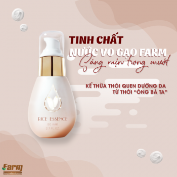 Tinh chất nước vo gạo Farm Rice Essence