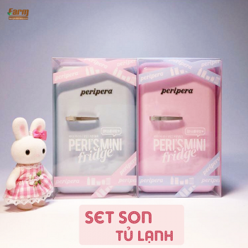 [Limited 2018] Set Son Tủ Lạnh Xinh Xắn Cho Mùa Hè Mát Mẻ Peripera Peri's Fridge