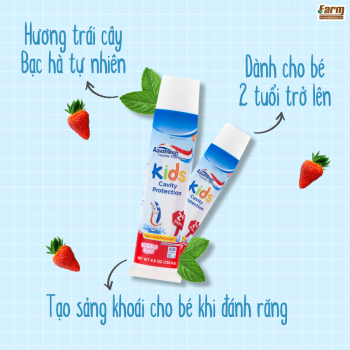 Kem đánh răng Aquafresh Kid 100ml