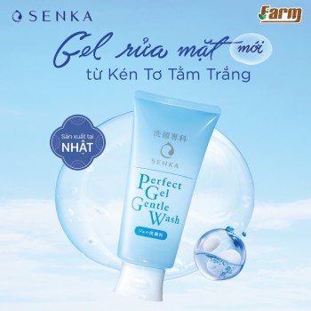 Gel Rửa Mặt Dưỡng Ẩm Sâu Senka Perfect Gentle Wash