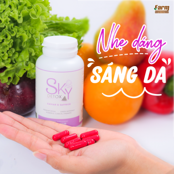 Viên uống thải độc sáng da SKY DETOX