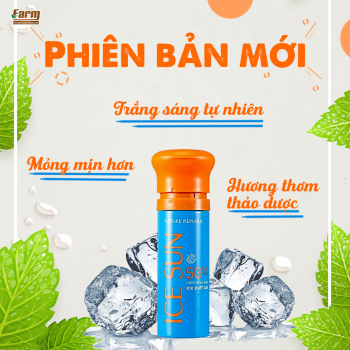 Kem chống nắng giải nhiệt Ice Sun California Aloe Phiên Bản Mới