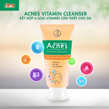 Kem Rửa Mặt Vitamin Sáng Da Acnes