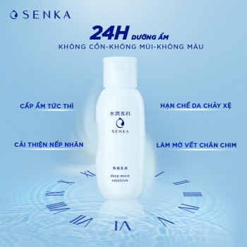 Tinh Chất Dưỡng Ẩm Chuyên Sâu Senka Emulsion