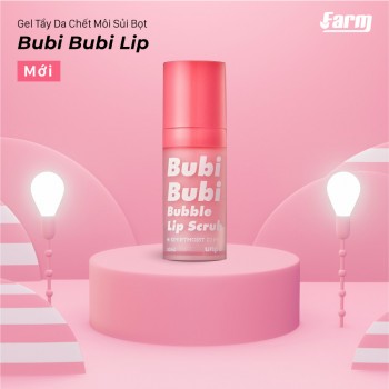 Gel tẩy da chết môi sủi bọt Bubi Bubi Lip