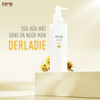 Gel Rửa Mặt Sáng Da Ngừa Mụn Derladie 200ml