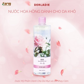 Nước Hoa Hồng Derladie Cho Da Khô 500ml