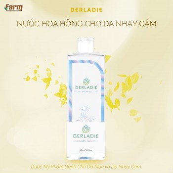 Nước Hoa Hồng Derladie Cho Da Nhạy Cảm 500 ml