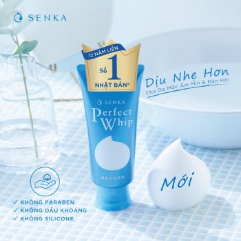 Sữa Rửa Mặt Tạo Bọt Senka 120g