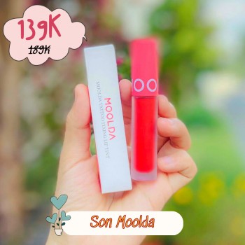 Son kem lì Moolda Tattoo Fixing Lip Tint 3.5g