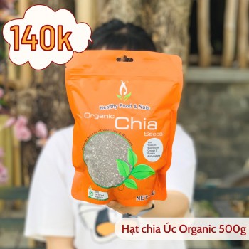 Hạt Chia Hữu Cơ Úc Healthy Nut And Seed Organic 250g