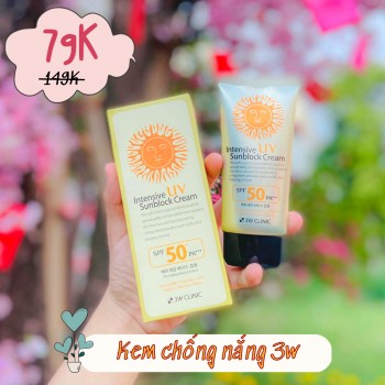 Kem Chống Nắng 3W Clinic Dành Cho Mọi Loại Da