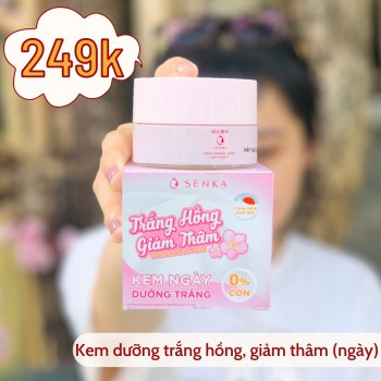 Kem Dưỡng Trắng Da SenKa Ngày