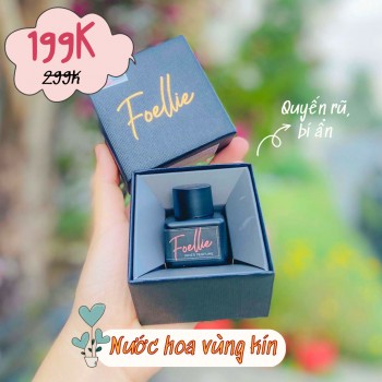 Nước Hoa Vùng Kín Foellie Eau De Bijou Inner Ngọt Ngào, Quyến Rũ (Màu Đen) 5ml