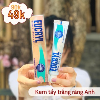 Kem Đánh Răng Làm Trắng Eucryl - 50ml