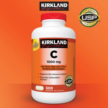 Kẹo Ngậm Vitamin C Kirkland 1000mg