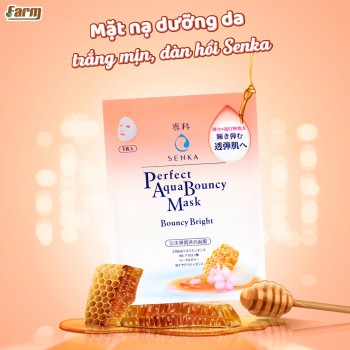 Mặt Nạ Dưỡng Da Đàn Hồi & Sáng Mịn Senka