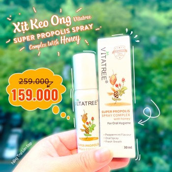 Xịt Keo Ong Vitatree Úc