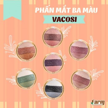 Phấn Mắt 3 Màu Vacosi