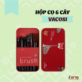 Hộp Cọ 6 Cây Vacosi