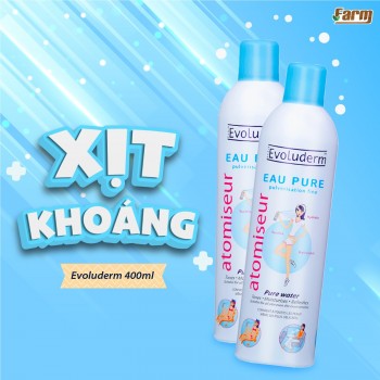 Xịt Khoáng Evoluderm 400ml