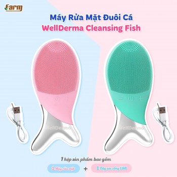 Máy Rửa Mặt Đuôi Cá WellDerma Cleansing Fish