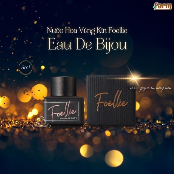 Nước Hoa Vùng Kín Foellie Eau De Bijou Inner Ngọt Ngào, Quyến Rũ (Màu Đen) 5ml