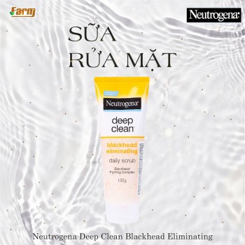 Sữa Rửa Mặt Neutrogena Ngừa Mụn Đầu Đen 100g