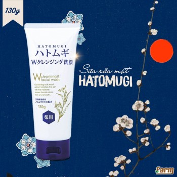 Sữa Rửa Mặt Hatomugi 130g