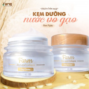 Kem Dưỡng Trắng Và Nâng Tone Nước Vo Gạo Ban Ngày