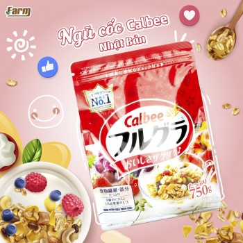 Ngũ cốc sấy khô Calbee Nhật Bản 750g