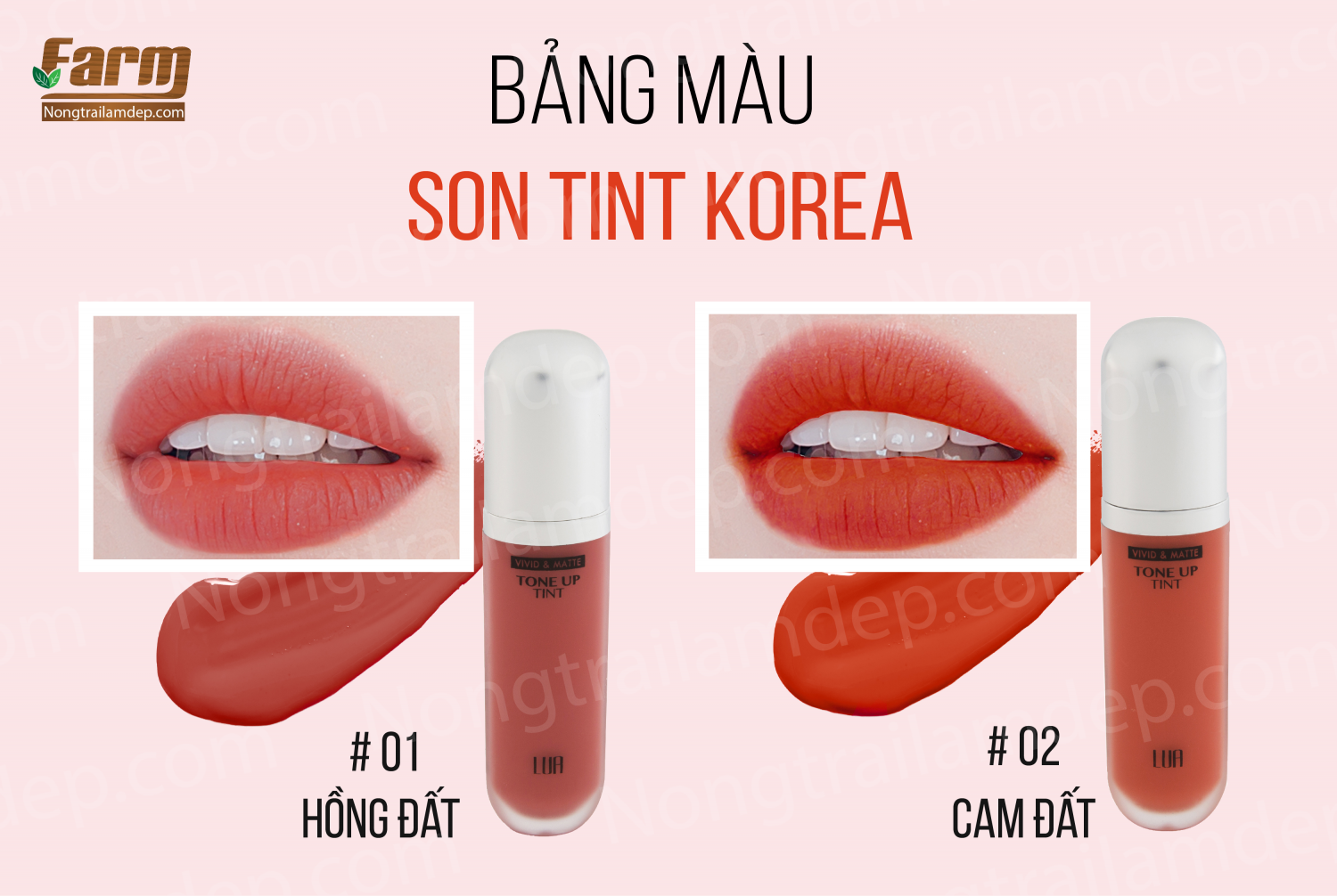 bang mau son tint 