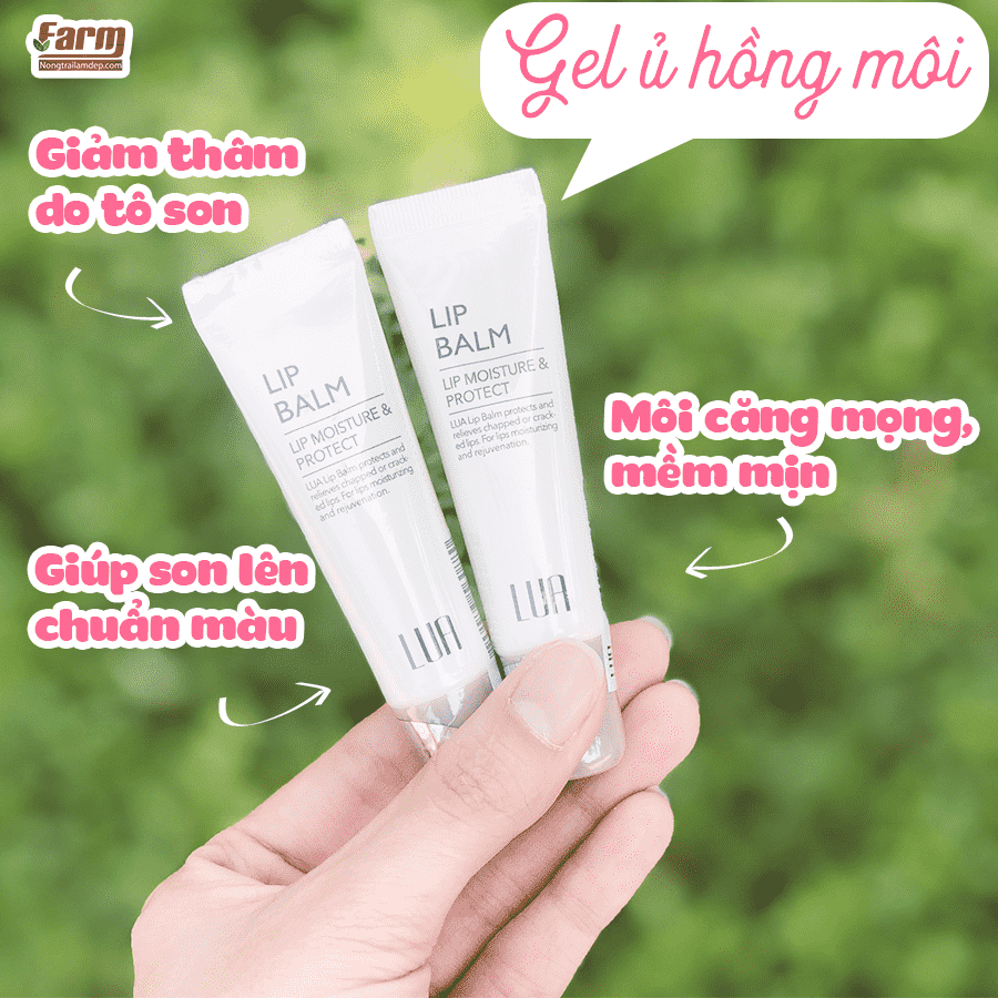 Mang đến làn môi nhẹ nhàng và mịn màng