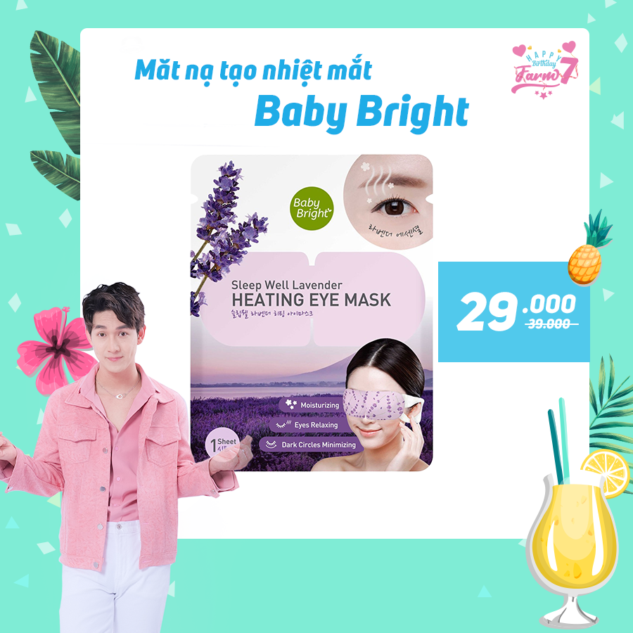 Mặt Nạ Tạo Nhiệt Mắt Baby Bright