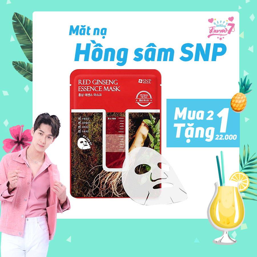 Mặt Nạ Hồng Sâm SNP