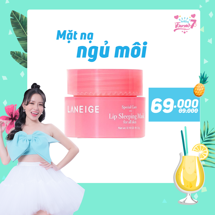 Mặt Nạ Ngủ Cho Môi Laneige Lip Sleeping Mask