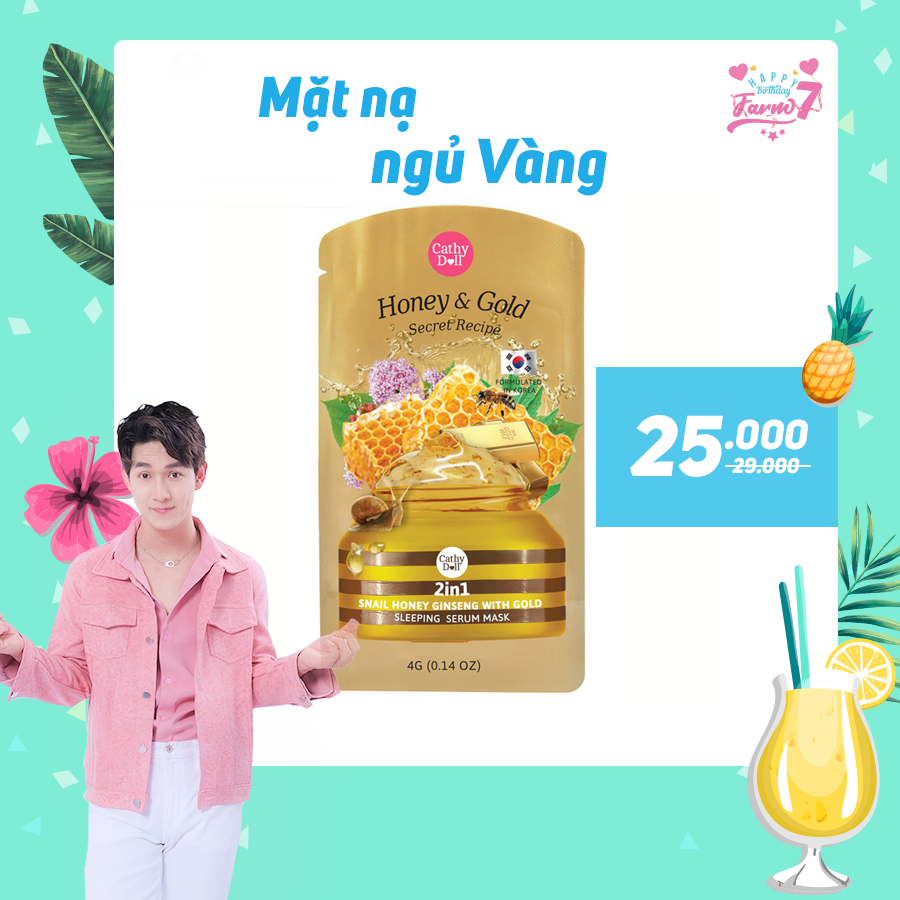 Mặt Nạ Ngủ Vàng