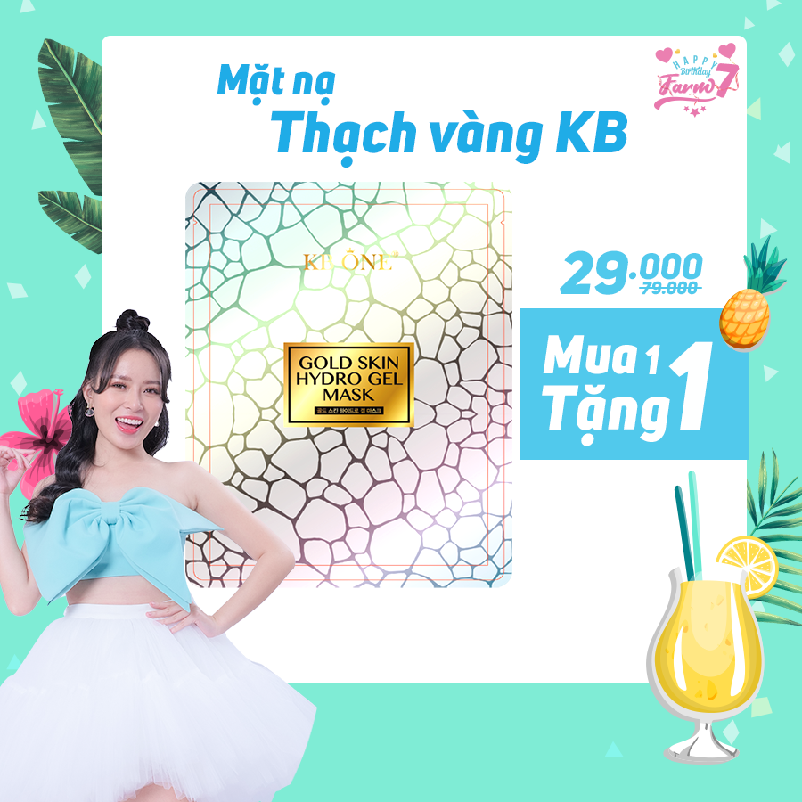 Mặt Nạ Thạch Vàng KB One