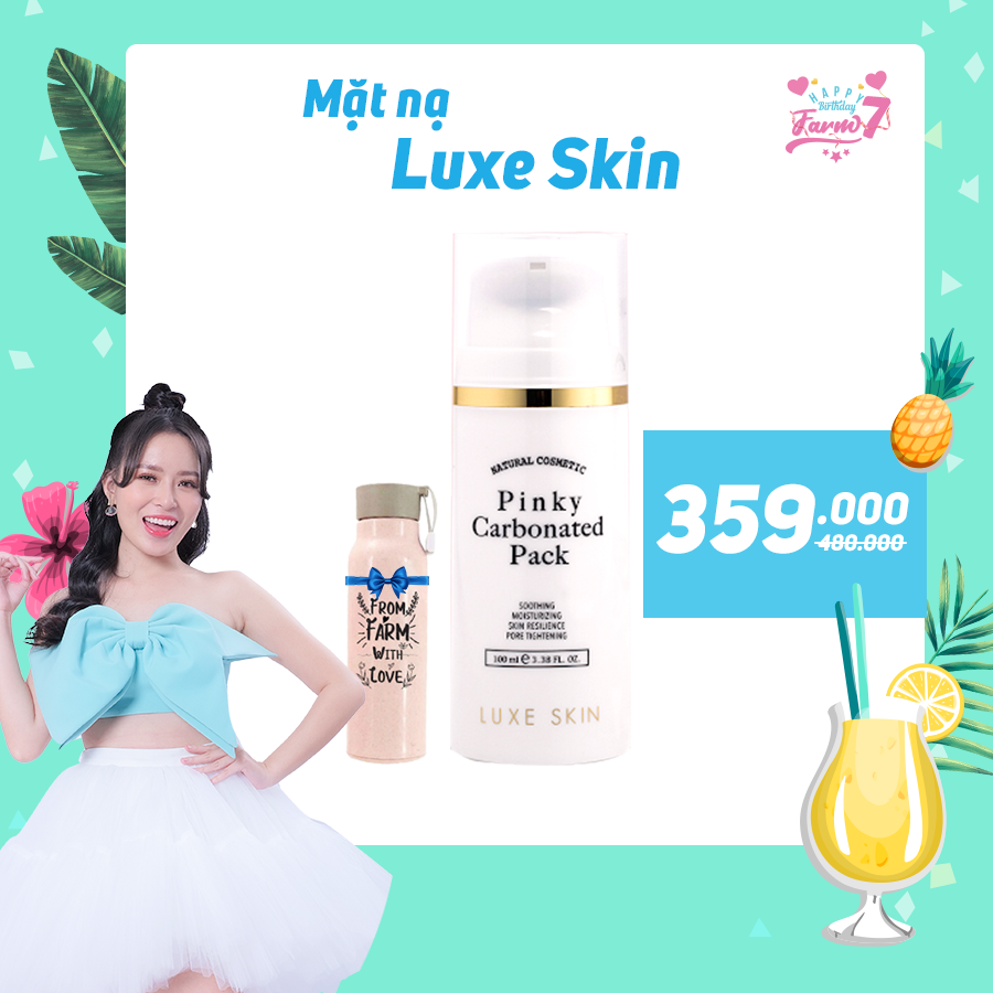 Mặt Nạ Sủi Bọt Luxe Skin