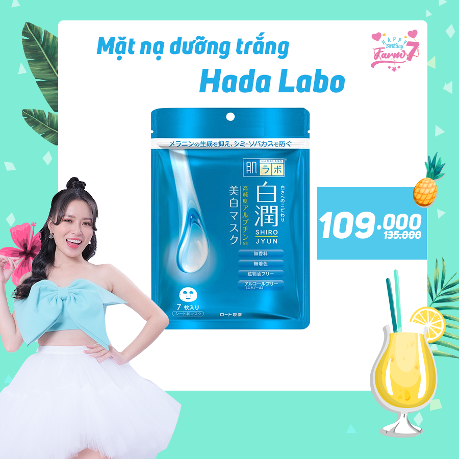 Mặt Nạ Trắng Da Hada Labo