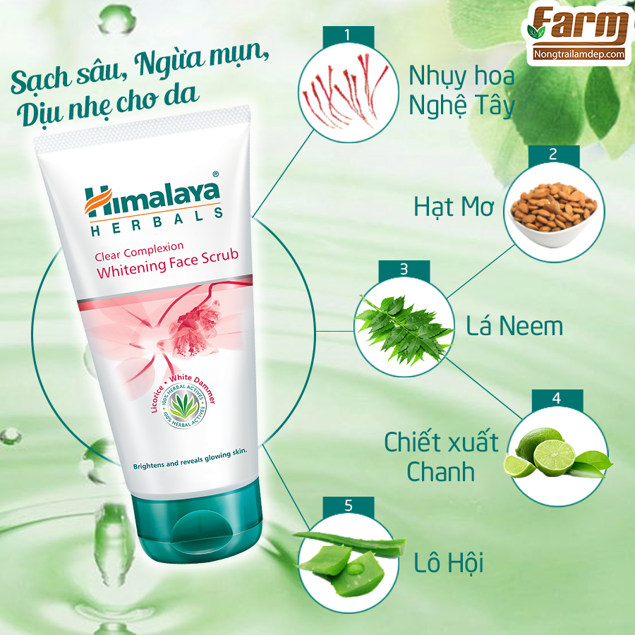 tẩy tế bào chết himalaya 