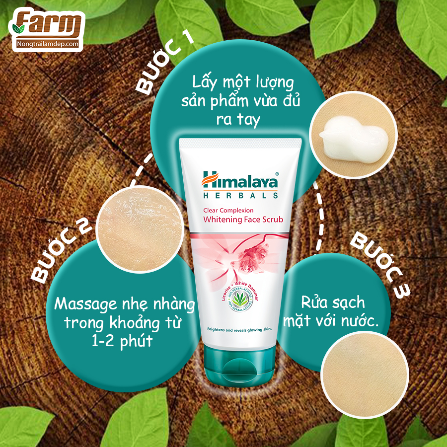 tẩy tế bào chết himalaya 