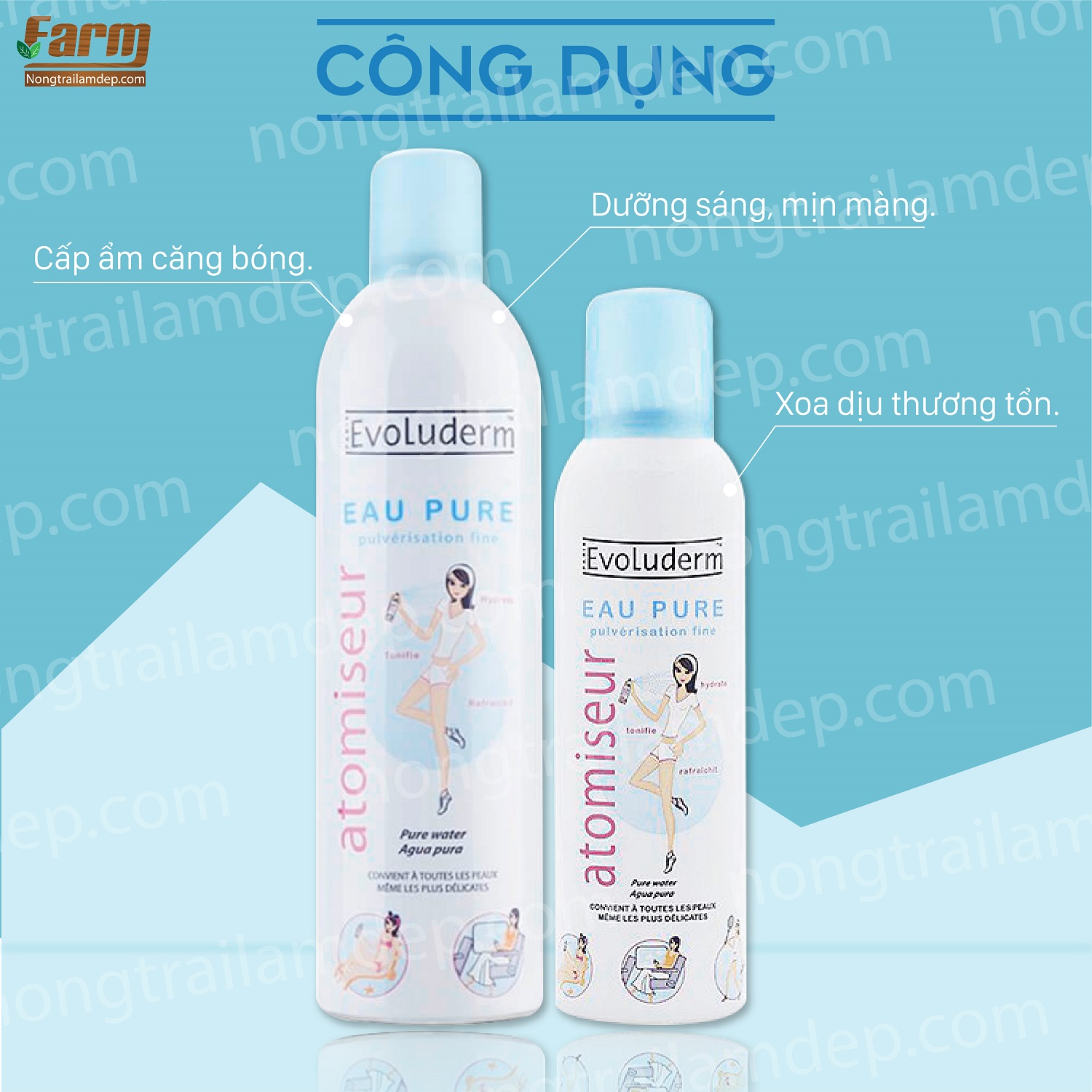 Xịt Khoáng Evoluderm