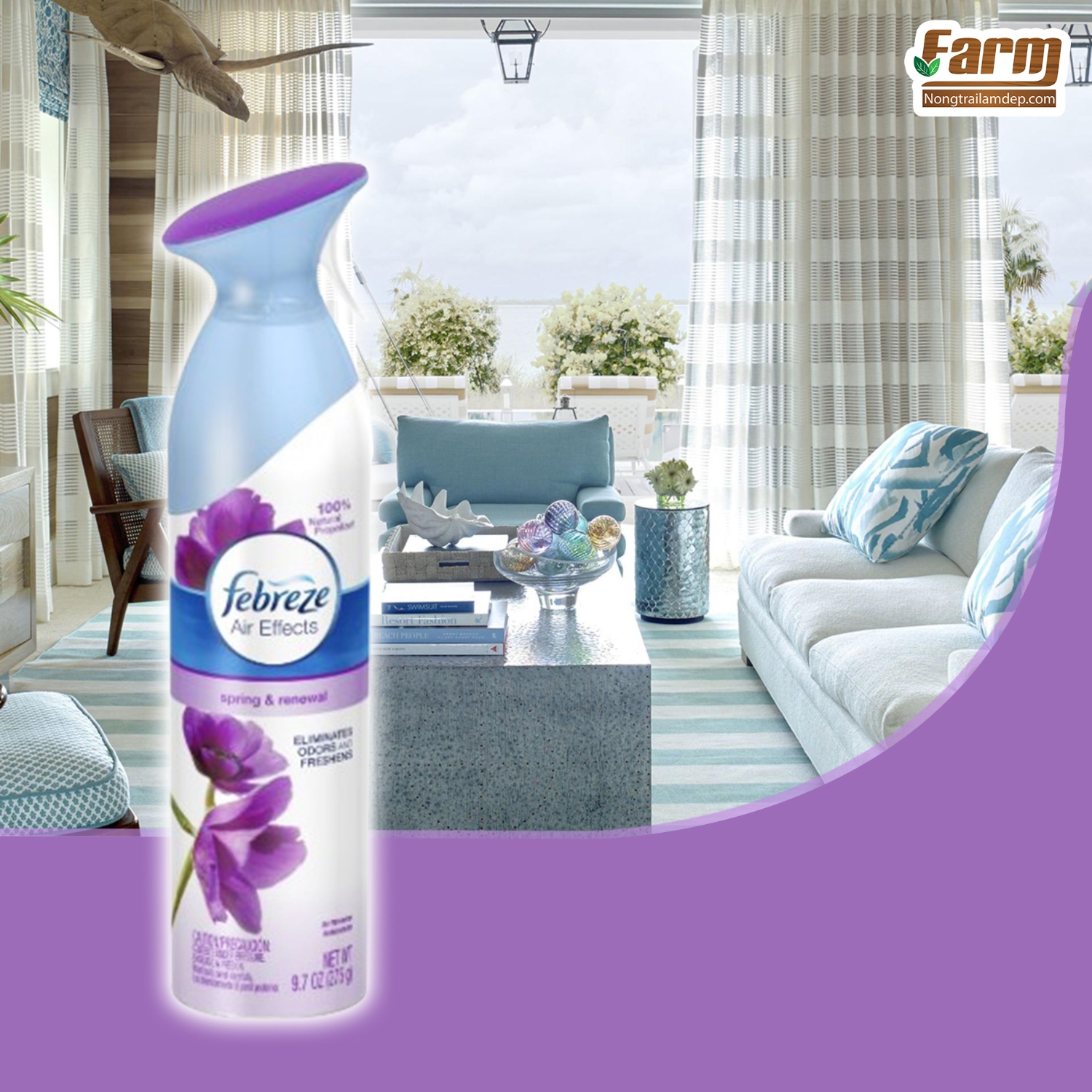 xịt thơm phòng febreze 