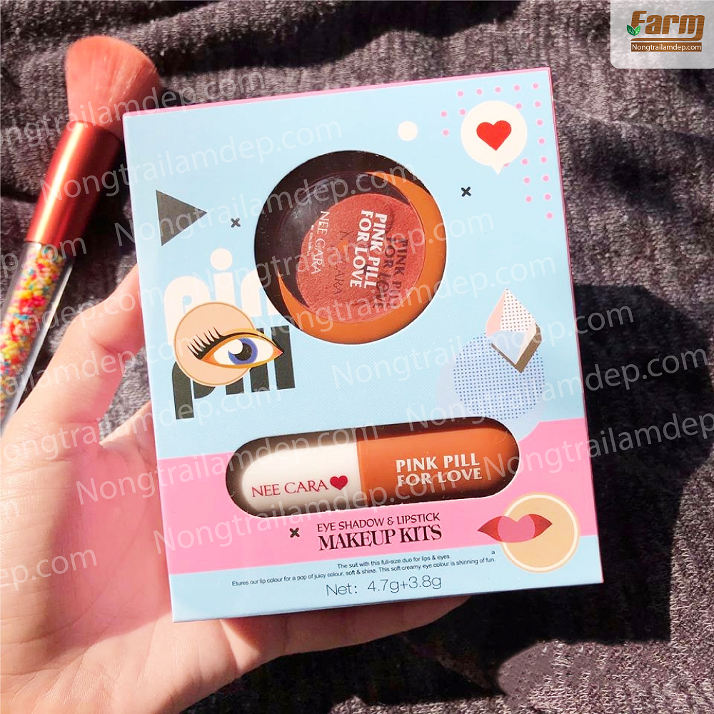 SET SON + PHẤN MẮT NEE CARA 05