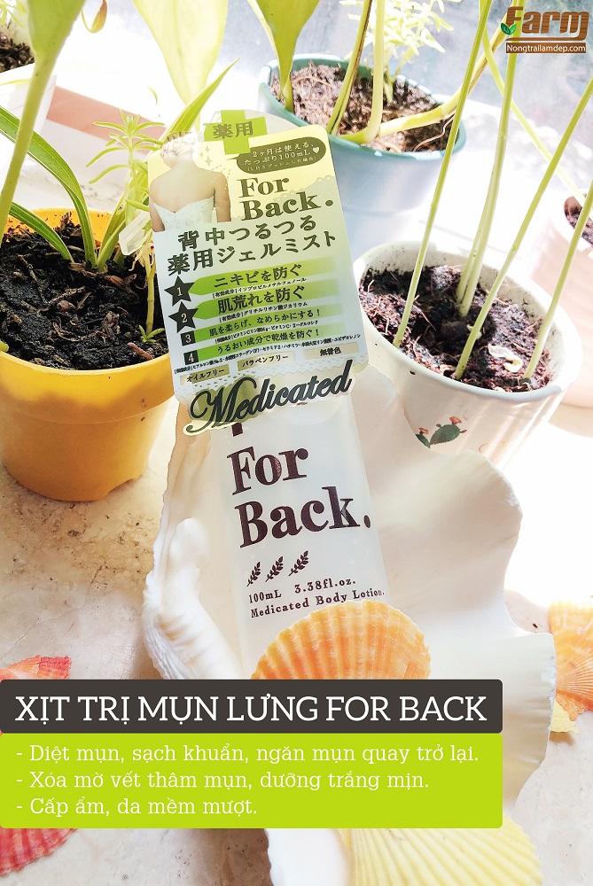 Xịt Trị Mụn Lưng For Back